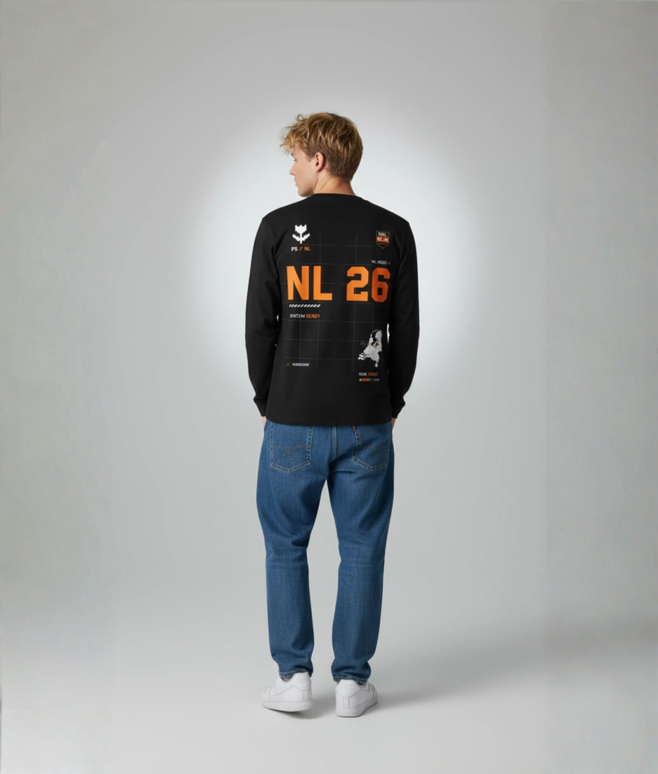 nl 26 longsleeve zwart kingsday