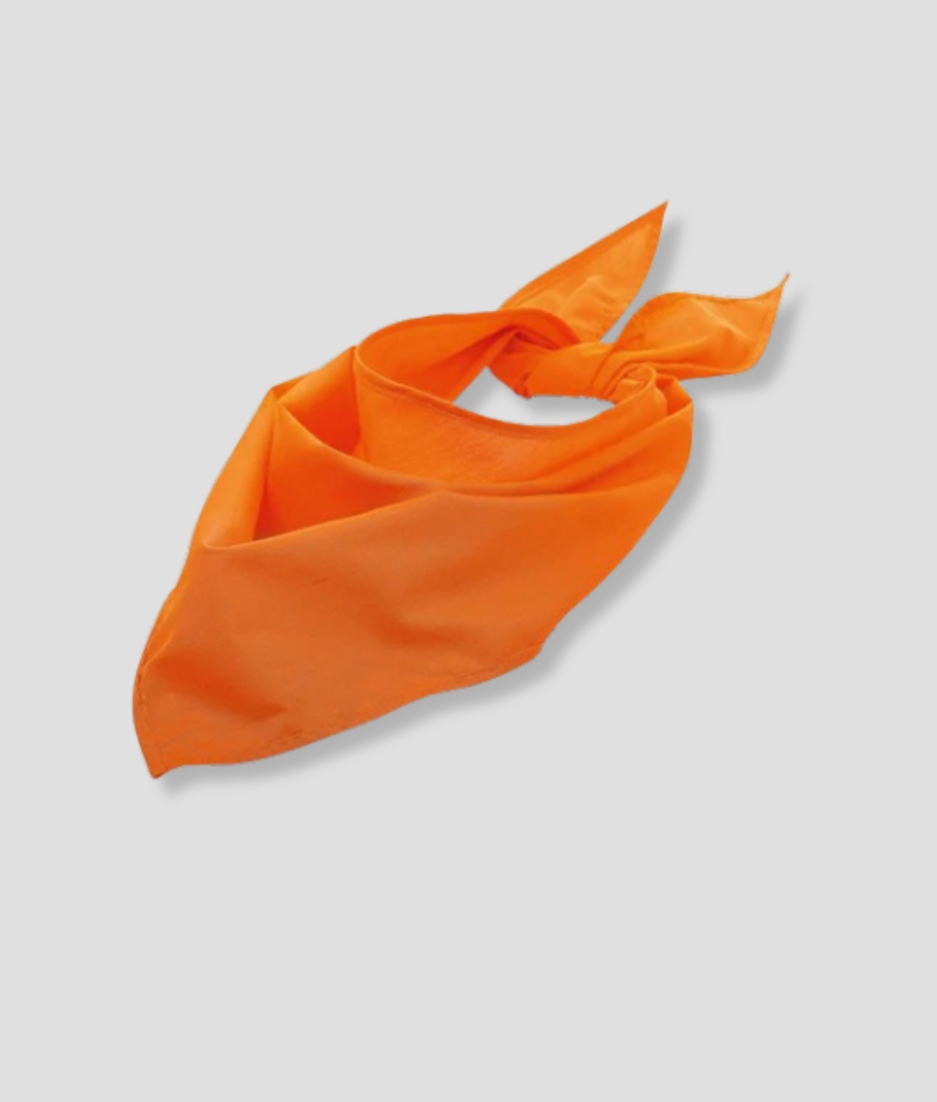orange bandana