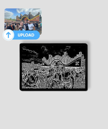 pasje graveren eigen foto