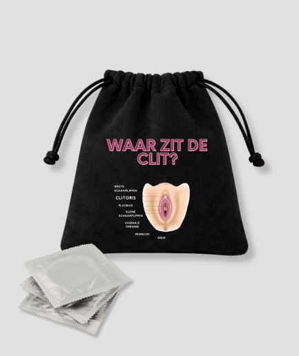 vrijgezellen condooms zakje