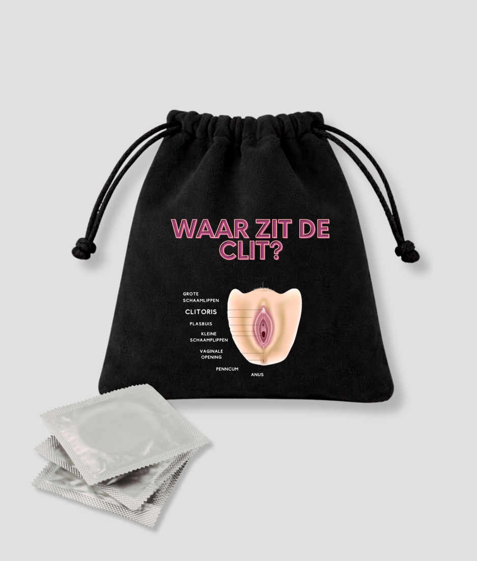 vrijgezellen condooms zakje