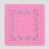 Roze bandana voor festival outfit