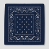 Navyblauwe bandana voor festival outfit