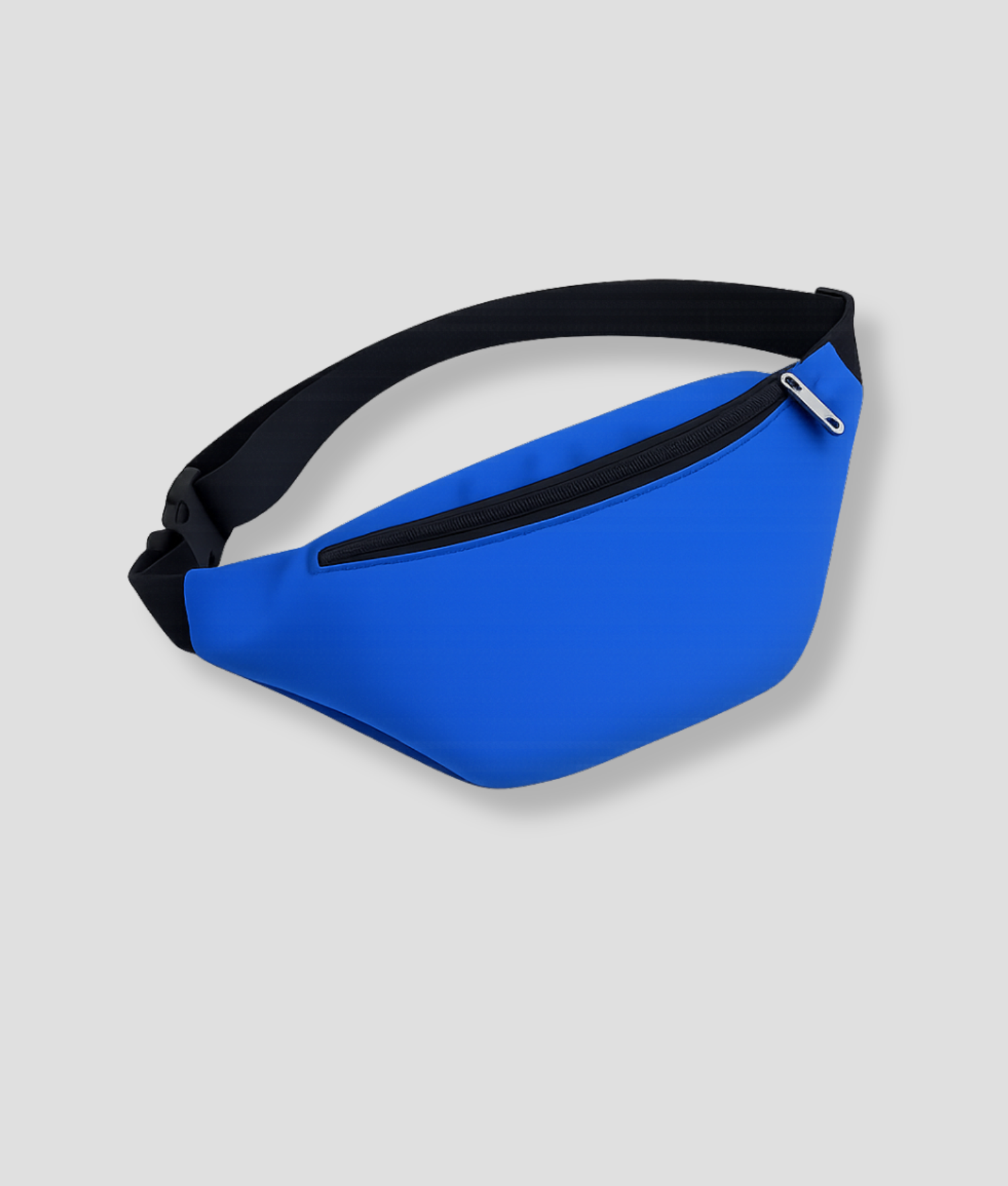 Blauw festival heuptasje fanny pack