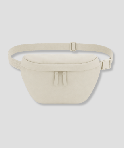 Crème buideltasje heuptas met riem