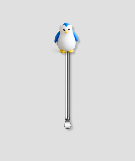 Mini schepje met blauwe pinguïn design