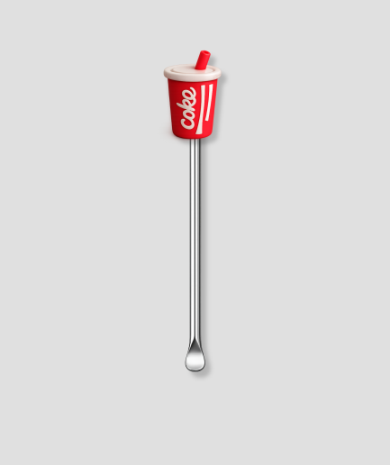Mini schepje met frisdrank beker design