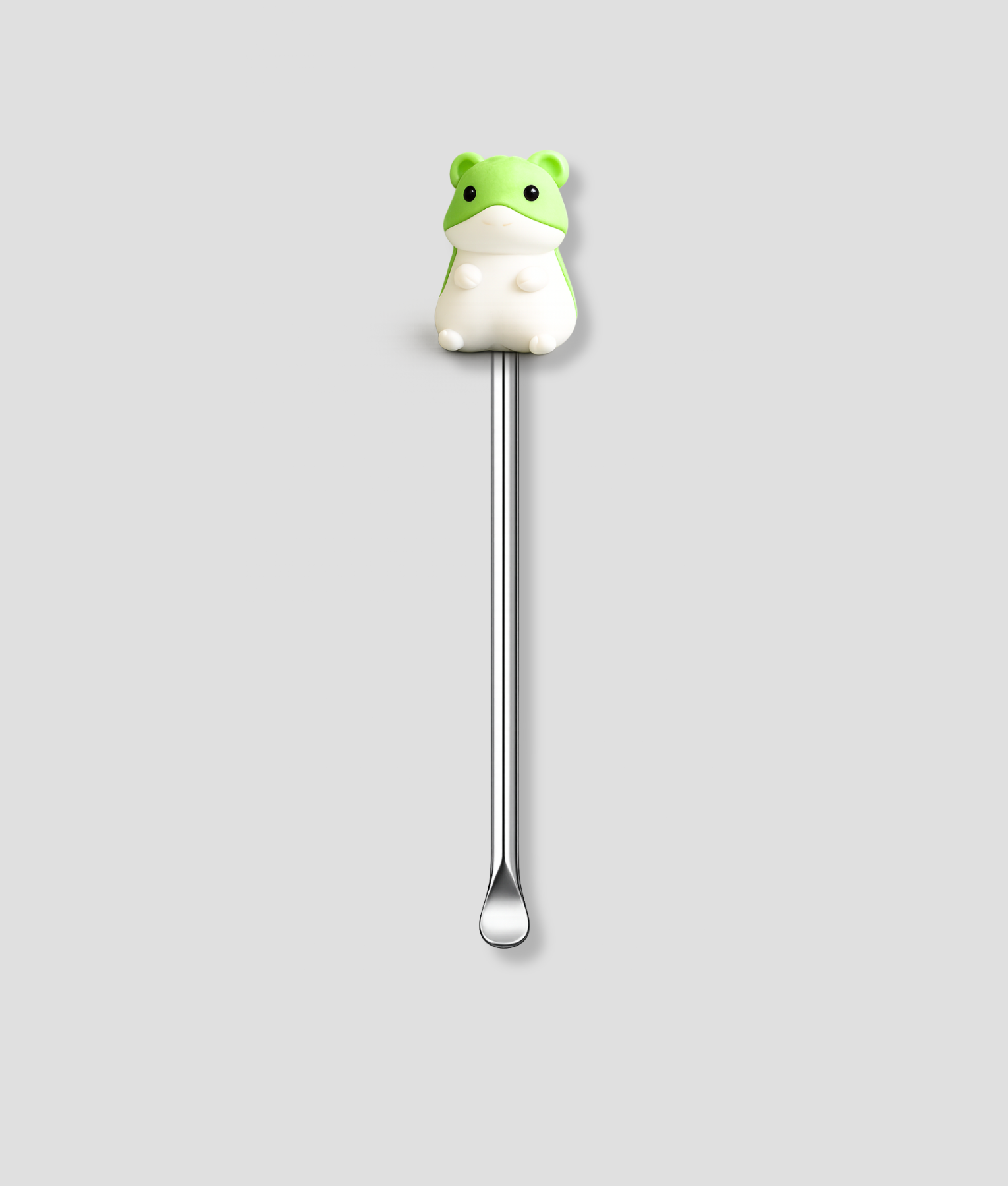 Mini schepje met hamster met kikkermuts design
