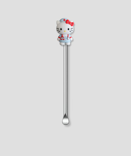 Mini schepje met kitten in verpleegster outfit design