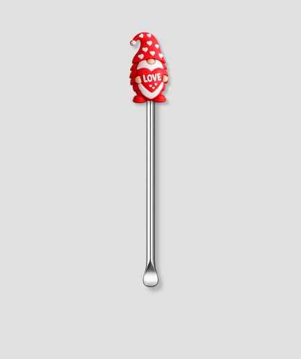 Mini schepje met kabouter en hart design