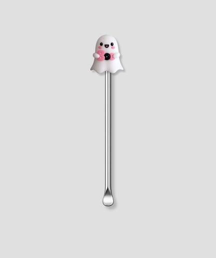 Mini schepje met spook en boo tekst design