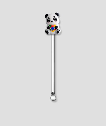 Mini schepje met witte panda design