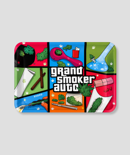 Rolling tray met Grand Smoker Auto design