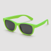 Groene retro partybril zonnebril voor festival