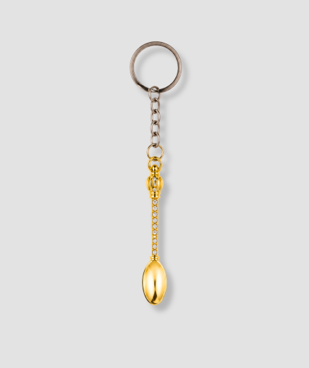 Gouden mini lepeltjes sieraad