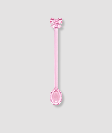 Roze mini lepeltje sieraad