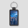 Eigen foto uploaden voor leren sleutelhanger