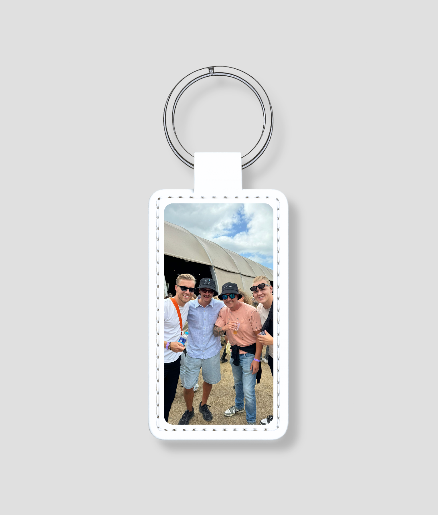 Sleutelhanger met eigen custom foto bedrukt