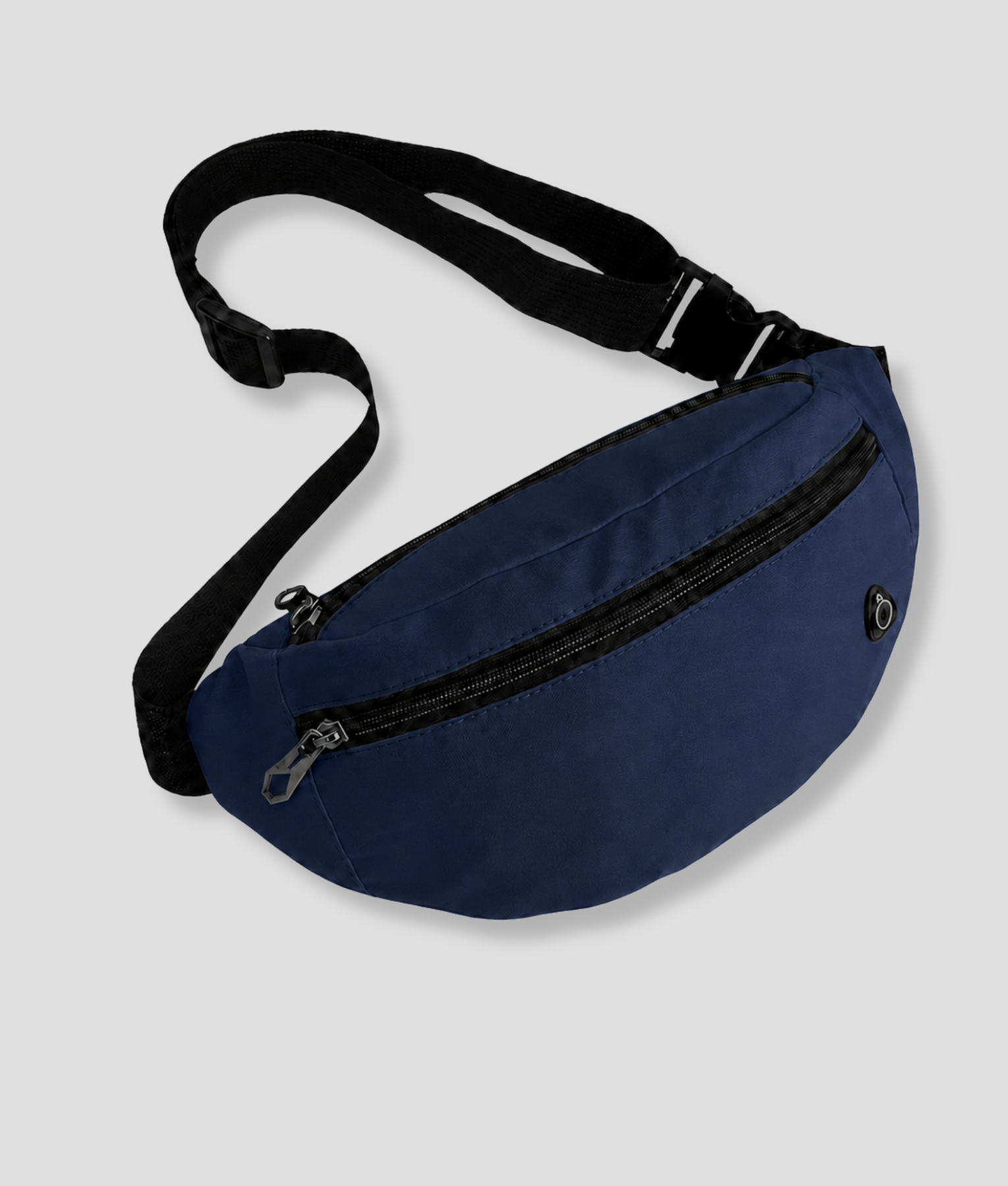 Navyblauwe fanny pack festival tas met verstelbare band