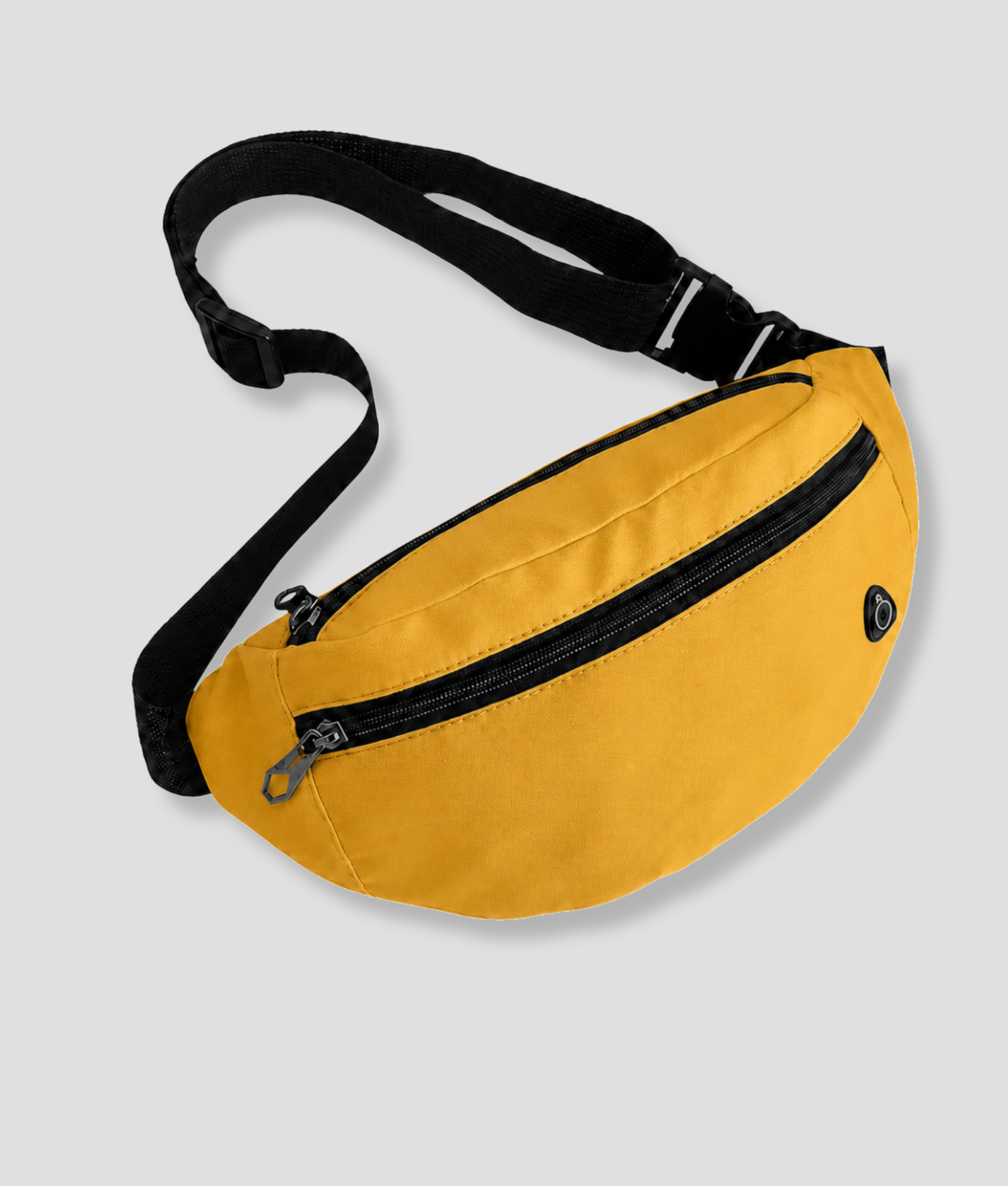 Gele fanny pack festival tas met verstelbare band