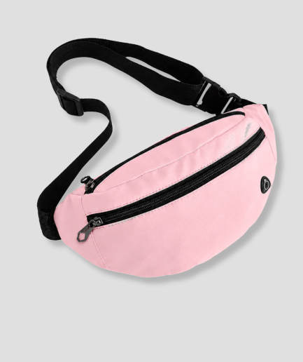 Roze fanny pack festival tas met verstelbare band