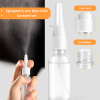 Hervulbaar neusspray flesje met kenmerken: fijne mist, lekvrij en draaidop